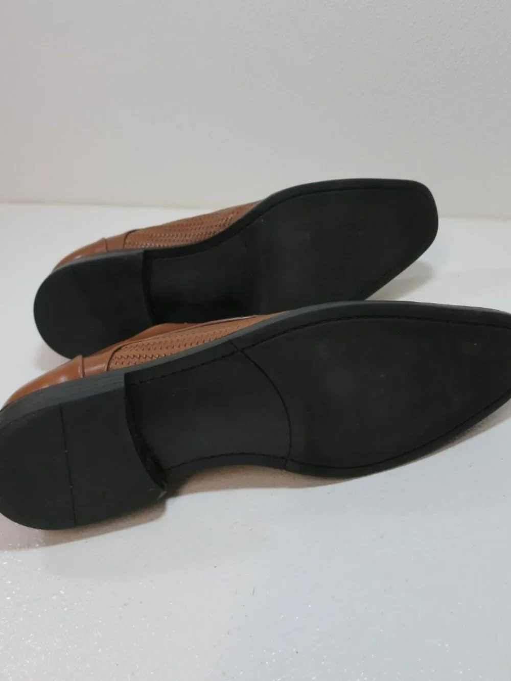 Kenneth Cole New York Dress Leather Weave Oxfords Men's Footwear Shoes Sz 11 M